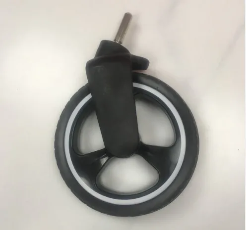 front wheel FOOFOO foo vinng ibeis Ландшафтные аксессуары для колясок подлокотник ручка переднее колесо заднее колесо навес солнцезащитный чехол Замена - Color: front wheel