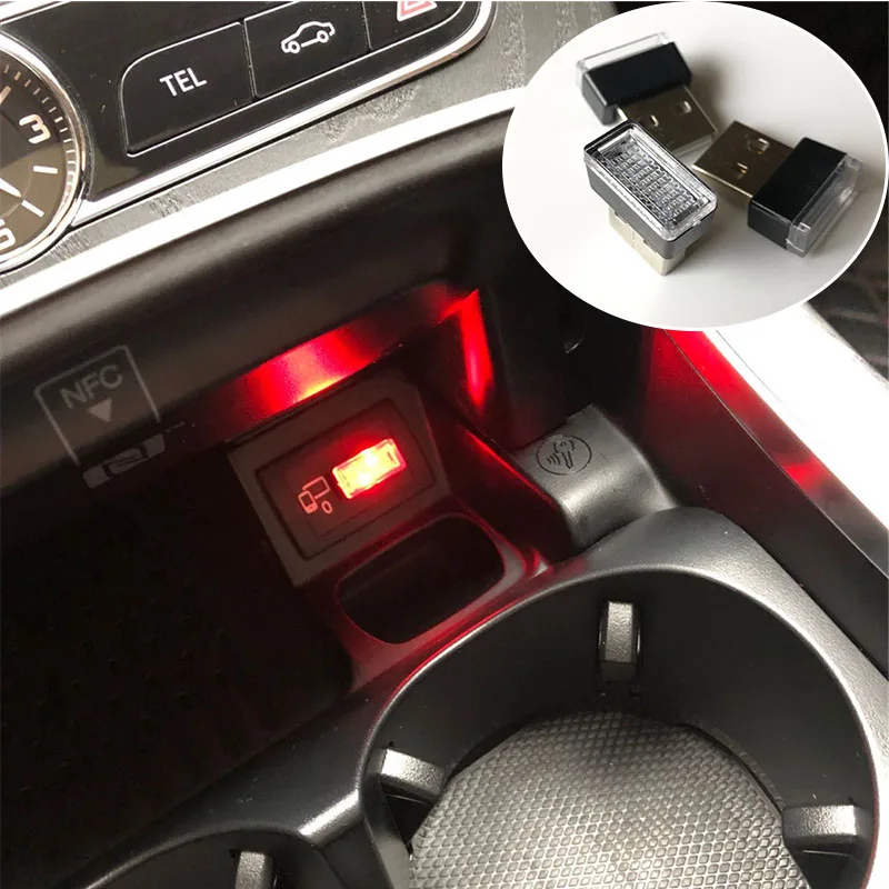 1 шт. автомобильные USB светодиодные атмосферные декоративные огни для BYD все