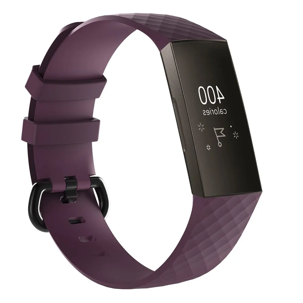 Силиконовый браслет ремешок для Fitbit Charge 3 фитнес-трекер ремешок для часов 13 цветов сменный Браслет ремешок для часов