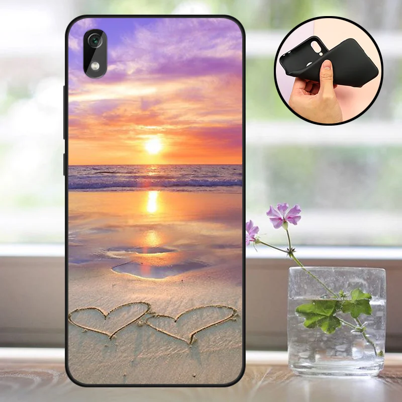 Черный корпус huawei Y5 силиконовый чехол huawei Y5 AMN-LX9 AMN-LX2 AMN-LX1 на заднюю панель для телефона huawei Y 5 Y5 чехол бампер - Цвет: HYX