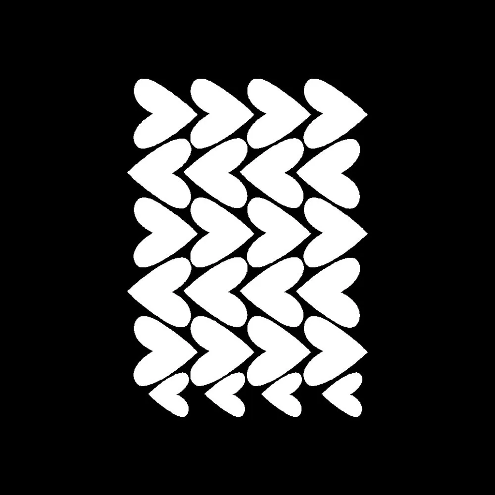 22 шт. виниловые наклейки на стену в виде сердца | Дом и сад