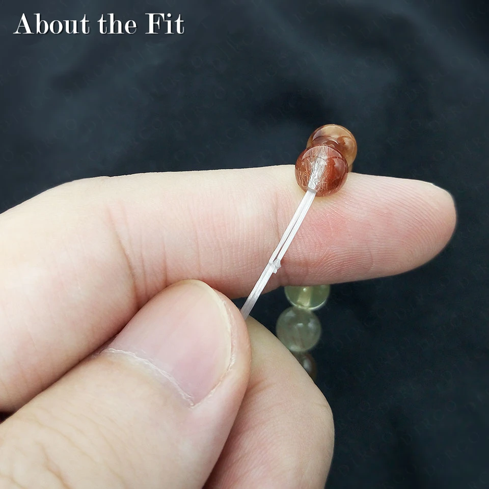 Плоский эластичный шнур с кристаллами 0 8 мм 500 м