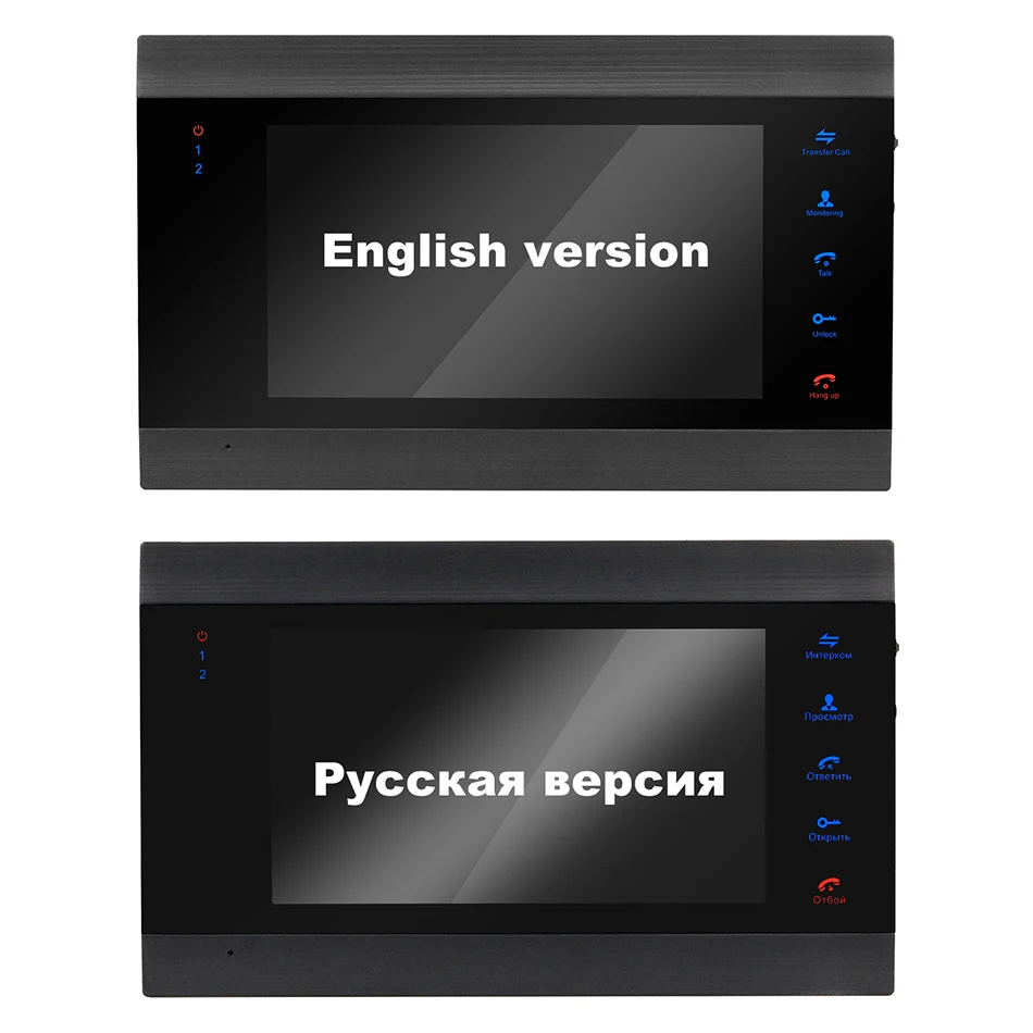 HomeFong видео телефон двери Проводная видеодомофон для личного дома 1200 TVL дверной Звонок камера Поддержка электронный замок Обнаружение движения