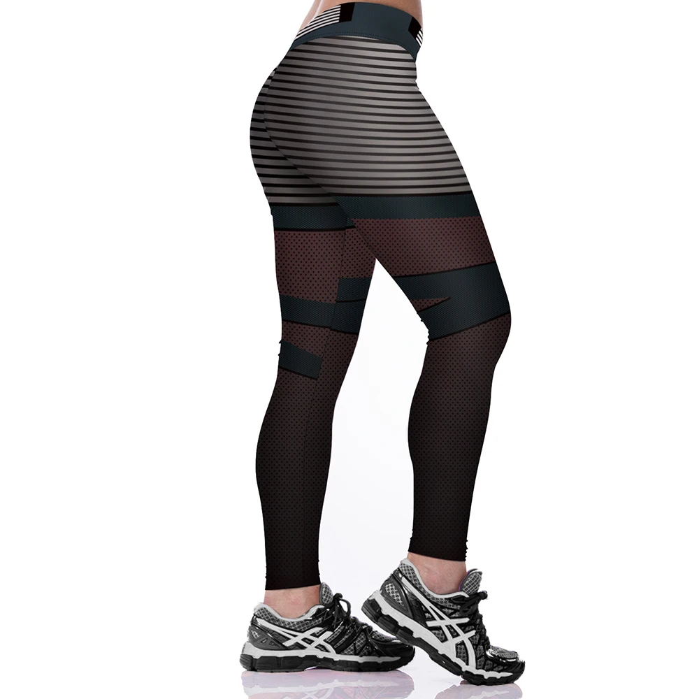 

2019 Hot sale High Waist pants Fashion Women 3D print Individuality match Sexy comfortable fitness silm wholesale Free ship