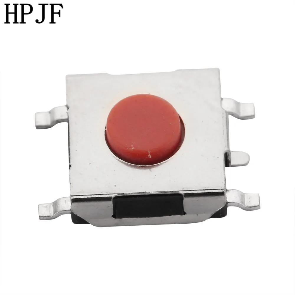 6x6xH2.5/2.7/3.1/3.4/3.7 мм High 5Pin SMT SMD патч тактовый кнопочный микро переключатель
