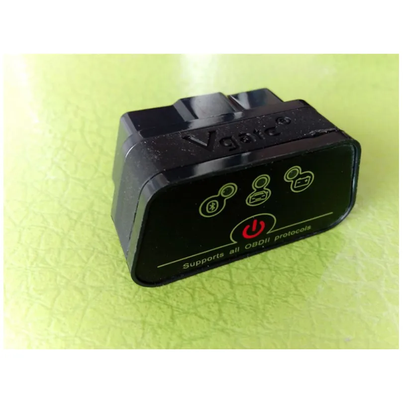 ELM327 OBD2 Bluetooth Vgate iCar2 Bluetooth уровень OBD2 разъем OBD 2 диагностический инструмент Поддержка Android - Цвет: black