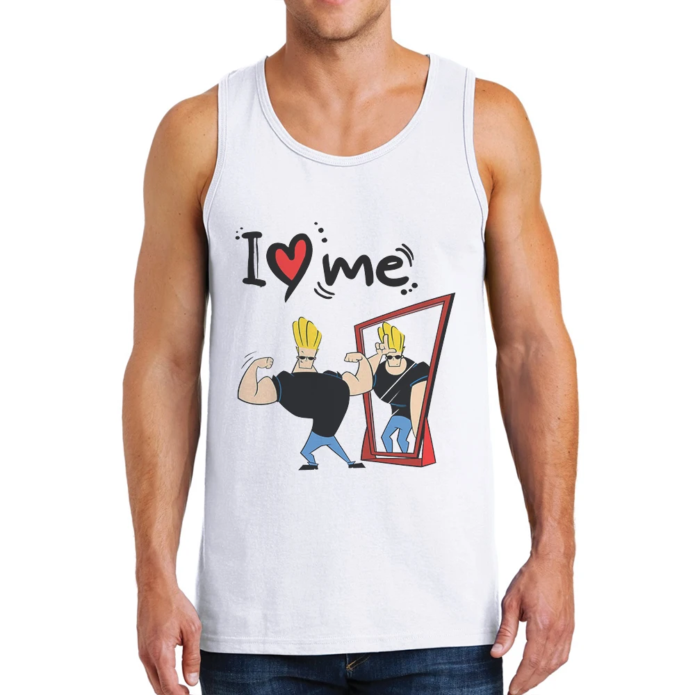 Новое поступление мужской одежды 2019 фитнес I Love me майка Debardeur Homme забавная рубашка