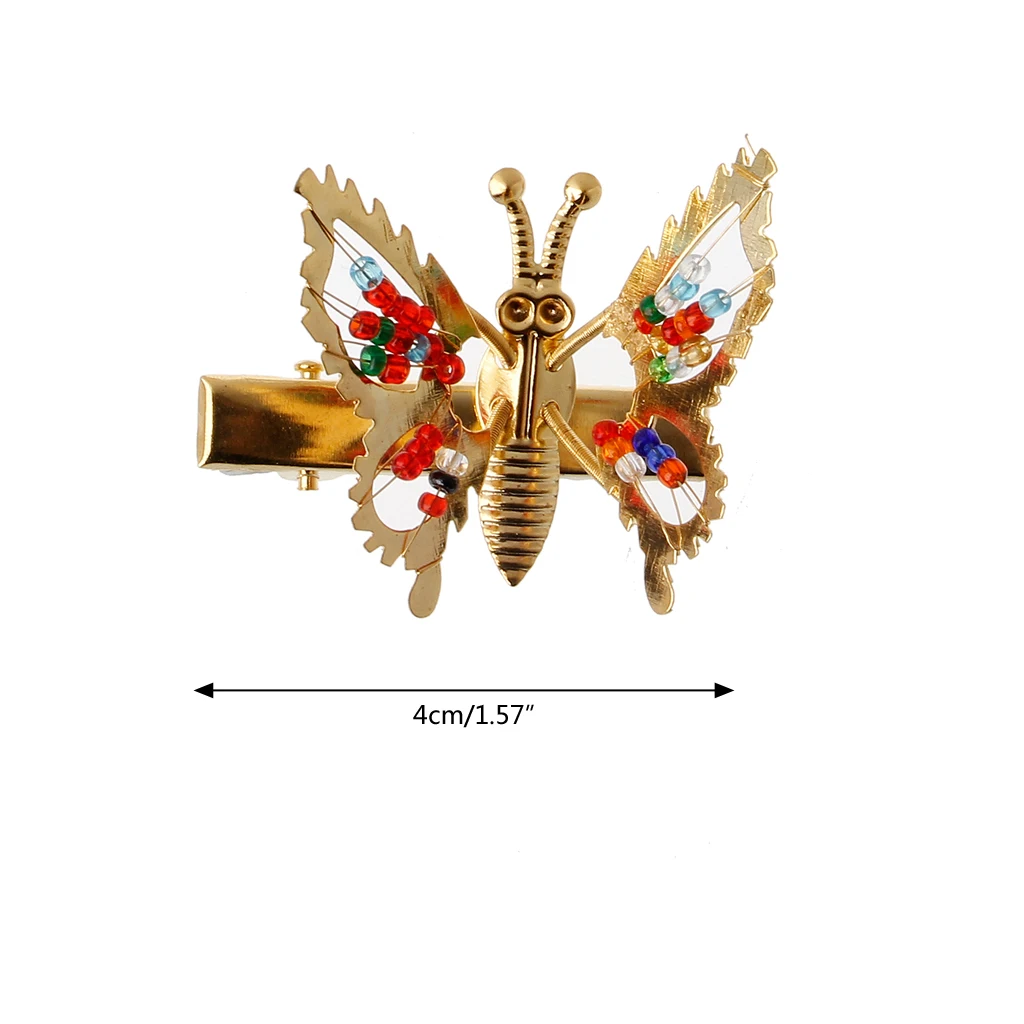 1 шт. для девочек милые выдалбливают лук шпильки в форме бабочки головной убор