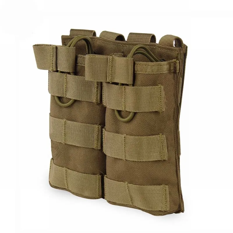 Армейский Охотничий Жилет MOLLE аксессуары тактическая сумка с тройным картриджем