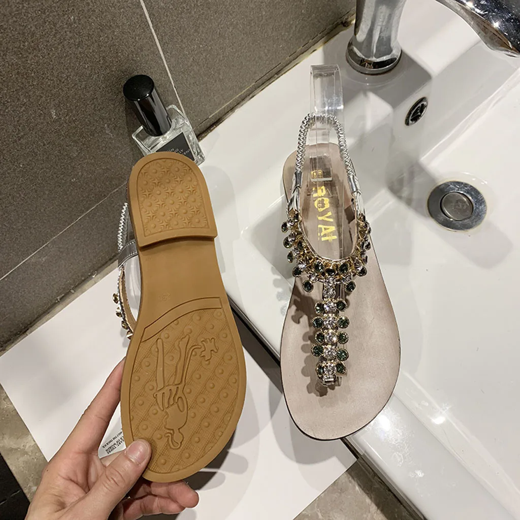 SAGACE Повседневная однотонная обувь на плоской подошве в богемном этническом