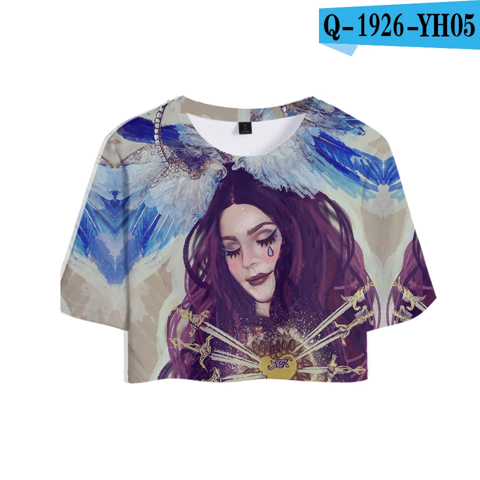 Lana Del Rey, 3D принт, женские летние топы, короткий рукав, мода,, футболки, повседневные, для девушек, сексуальные, стильные, футболки - Цвет: Серый