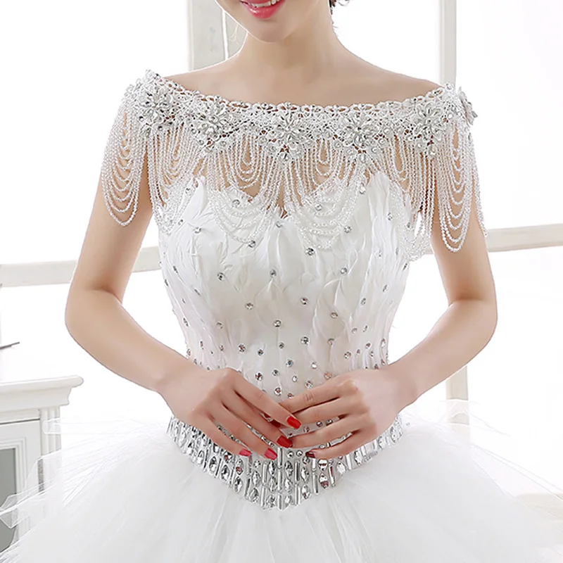 Коллекция 2016 года блестящая Свадебная куртка Ливан арабские блестящие свадебные