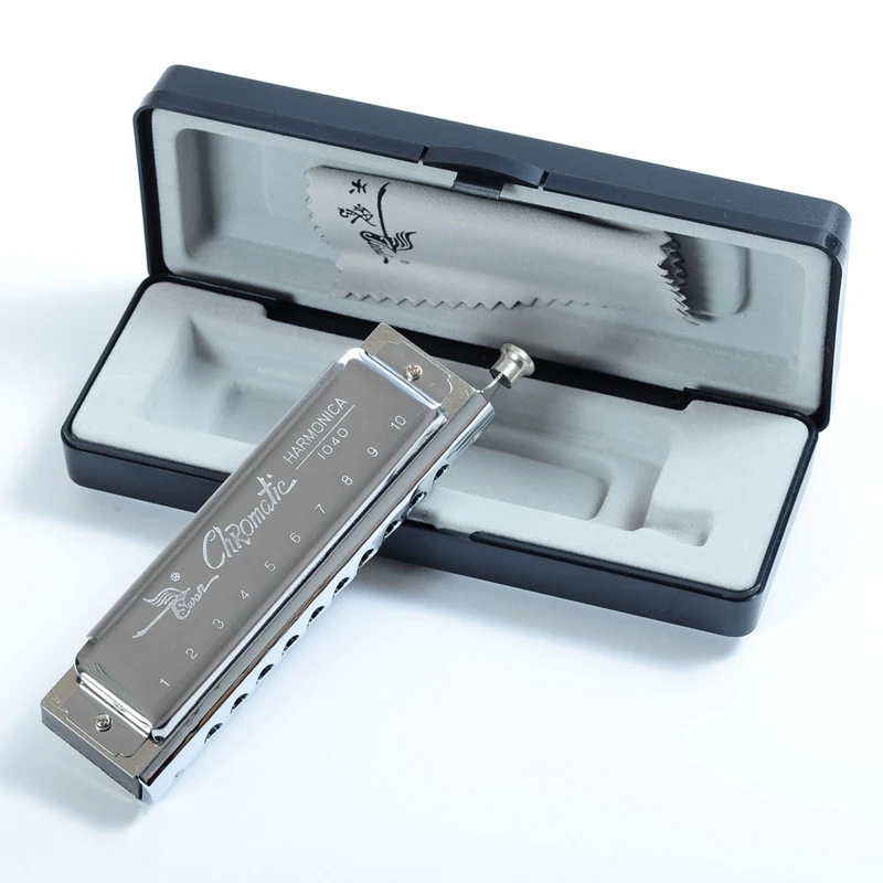 SWAN SW1040 C Key 10 отверстий 40 тон Хроматическая гармоника 1040 Harp|chromatic harmonica|chromatic harpharmonica