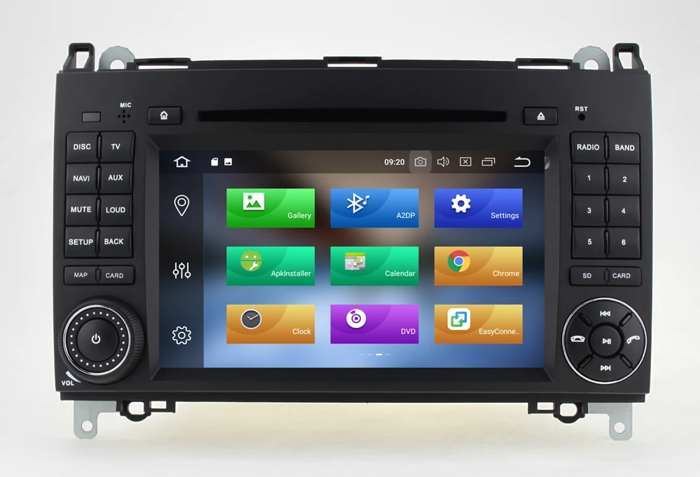 Автомобильный DVD плеер 7 дюймов IPS Android 10 0 GPS для Mercedes Benz B200 W169 Sprinter W245 W639 Vito Auto СБ Navi