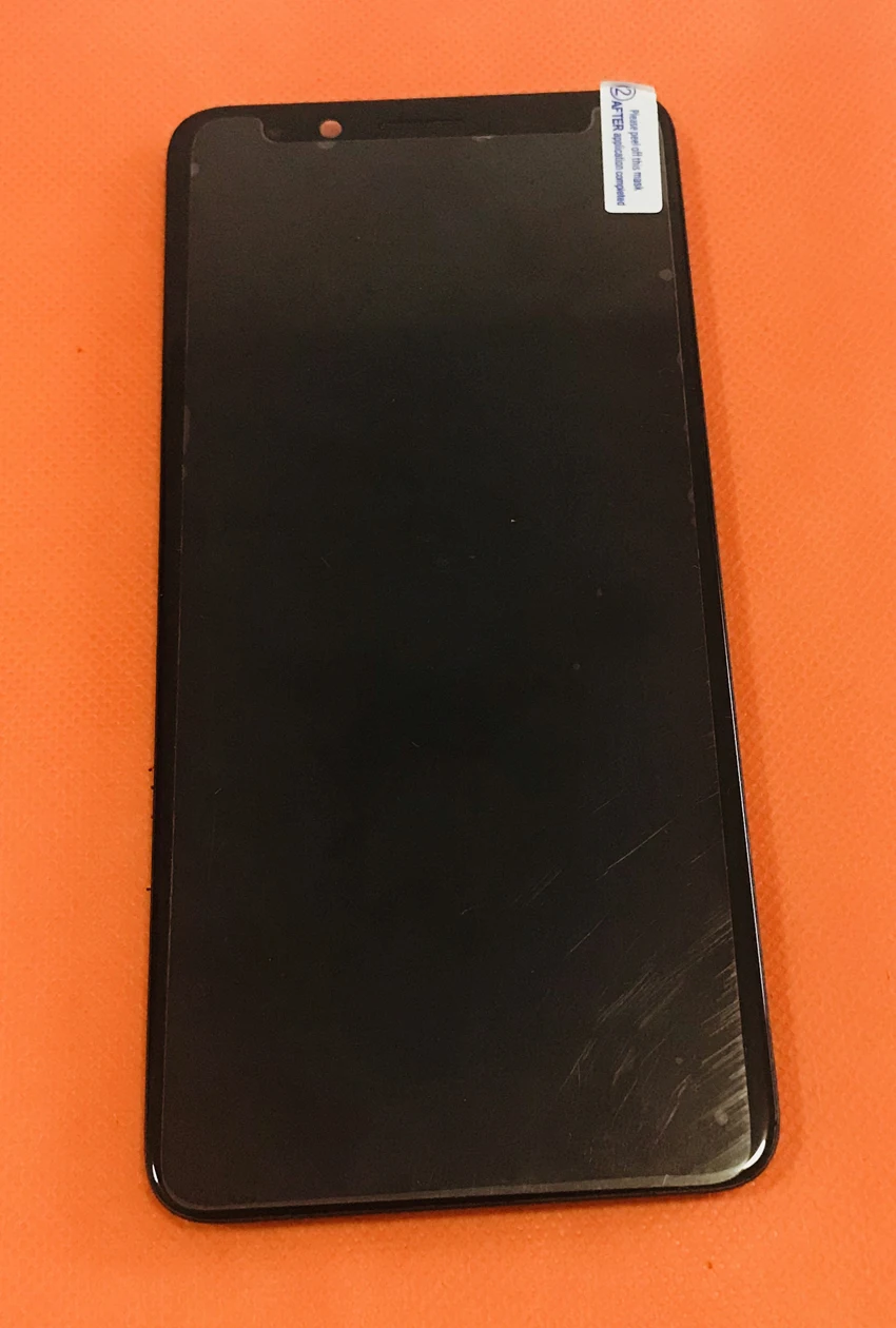 Оригинальный ЖК дисплей б/у + дигитайзер сенсорный экран рамка для Umidigi S2 Lite MT6750T