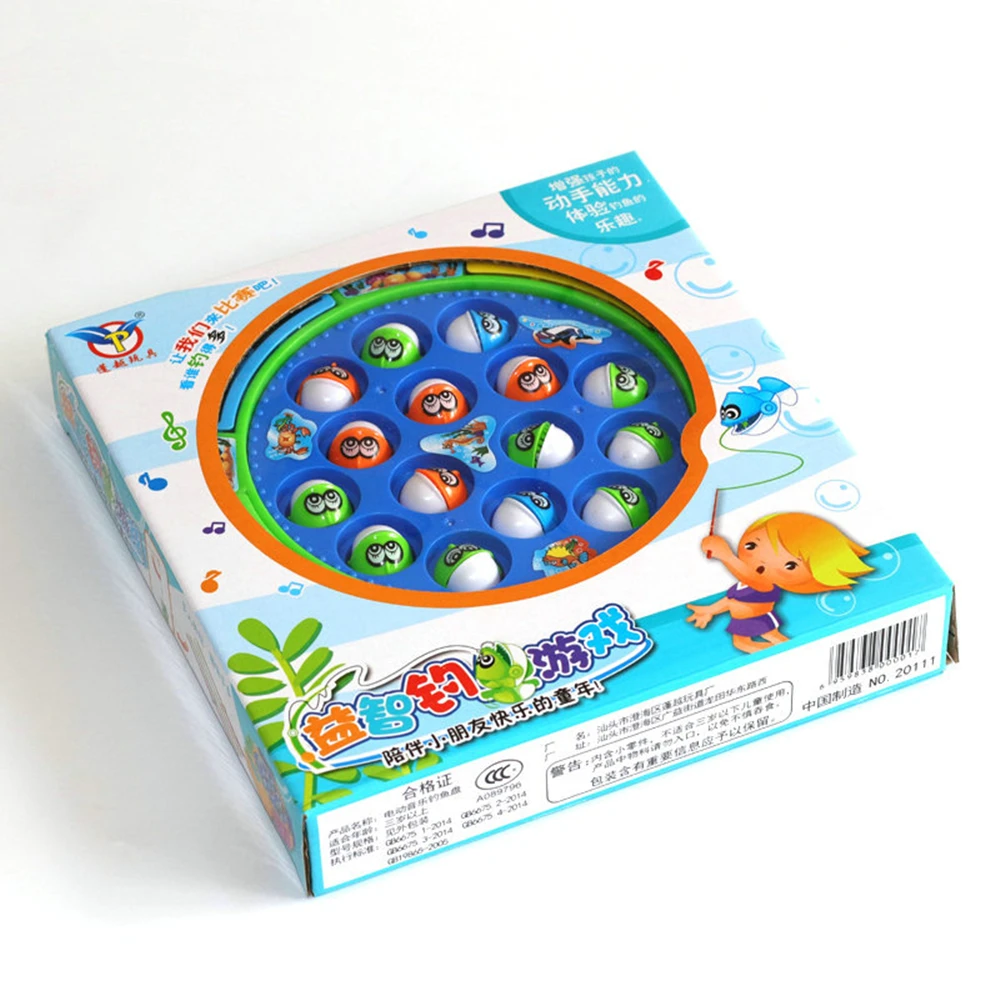 Fishing Toys Learning Baby Educational Toy Electric Fish Plastic Magnetic Set Game Kids Gifts Children Outdoor | Игрушки и хобби