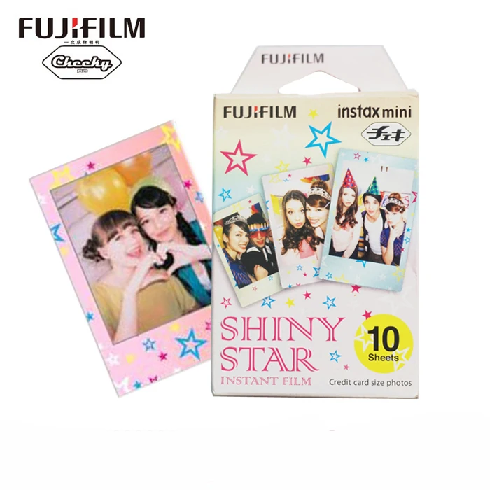 Оригинальная пленка Fujifilm Instax Mini Fuji блестящая Звезда для 8 7s 7 50s 50i 90 25 dw стандартная