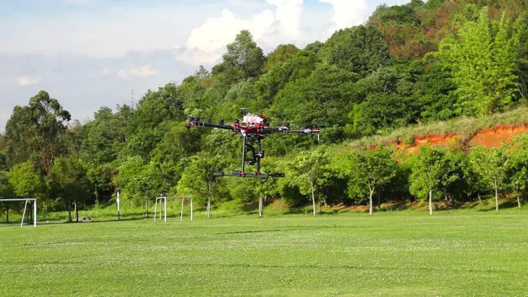 Большой Профессиональный 25 миллиметровый октокоптер/Квадрокоптер из чистого