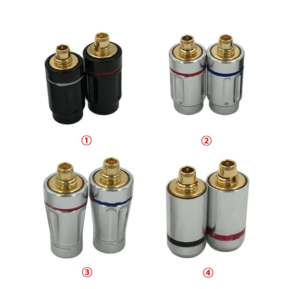 5 пар штырьковые разъемы для наушников MMCX UE900 SE535 SE215 W10 W20 W30|connector diy|connectors goldconnector male