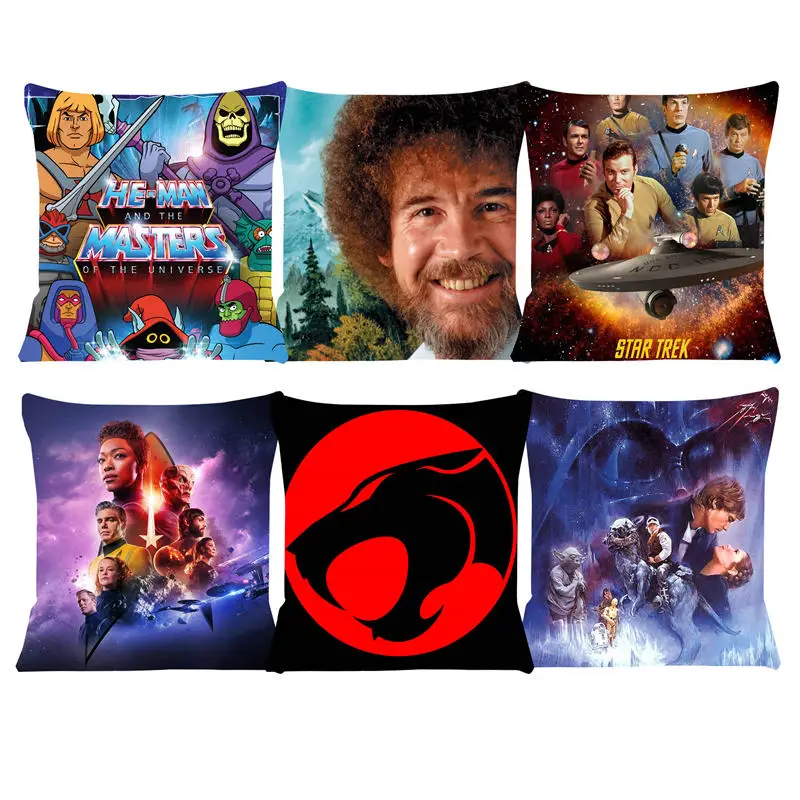 Чехол для подушки thundercats StarTrek Подушка Чехол размером 45*45, декоративная подушка на стул домашняя наволочка для декоративной диванной подушки автомобиля SJ-064