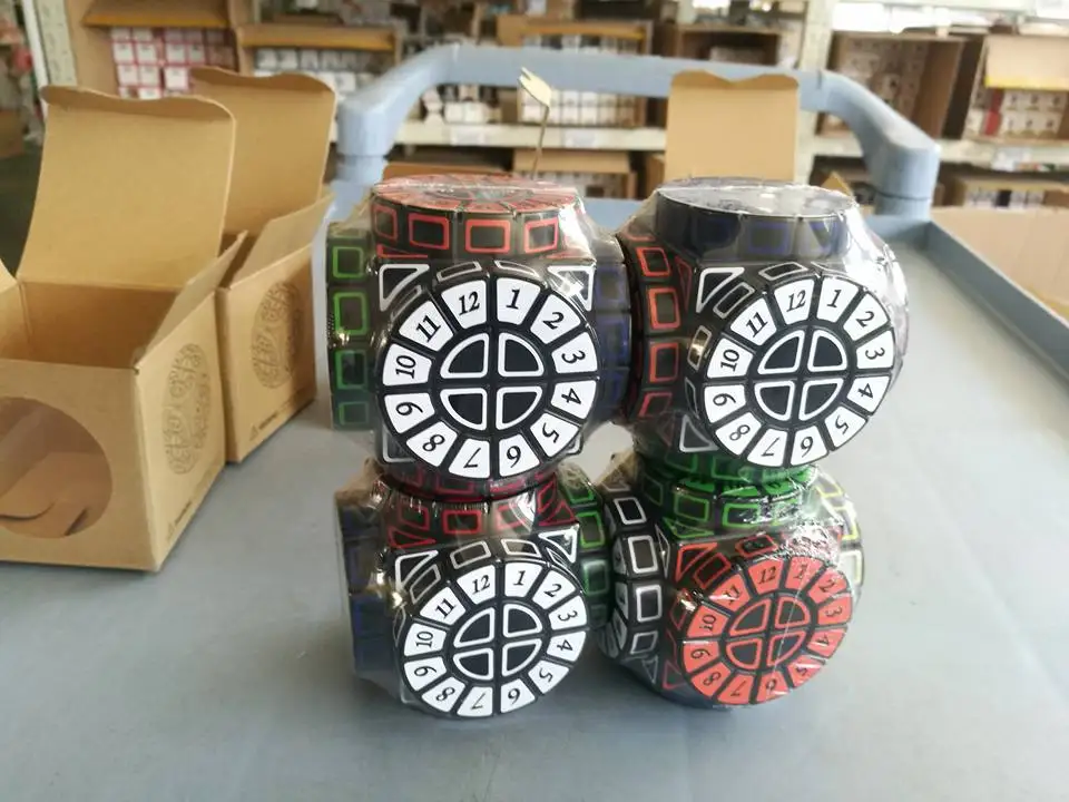 Новая горячая машина 2x2 Time Magic Cube Puzzle ограниченная версия форма колес мудростью Cubo Magico обучение Развивающие игрушки подарки