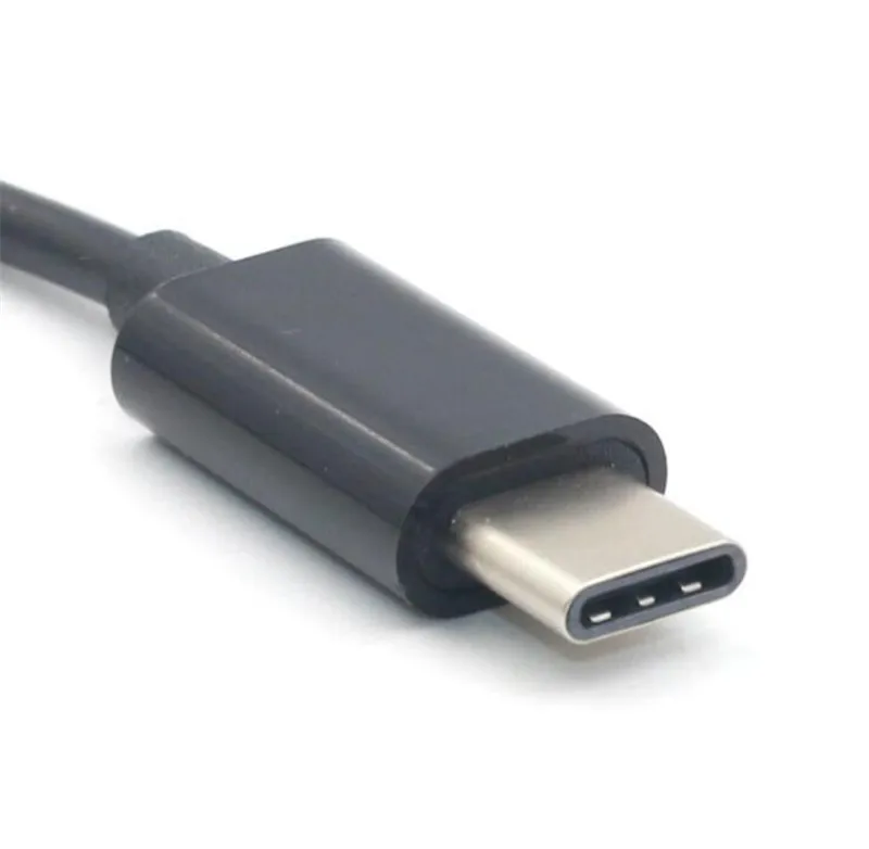 500 шт/партия черный/белый type C OTG usb адаптер кабель 3 1 штекер USB 2 0 A Женский для