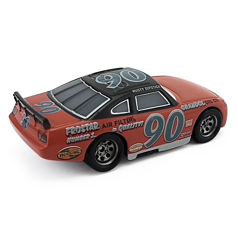 Disney Pixar Cars 3 No.90 Ponchy Wipeout Thomasville Racing Legends 1:55 литья под давлением металлическая