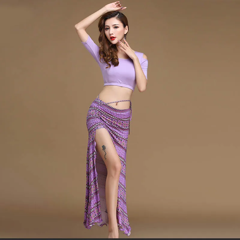 Женский костюм для танца живота индийского с топом и юбкой|Танец живота| |