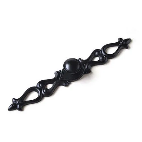 170 мм евро черный цвет для шкафов ручки из цинкового сплава цинковый сплав Кухня