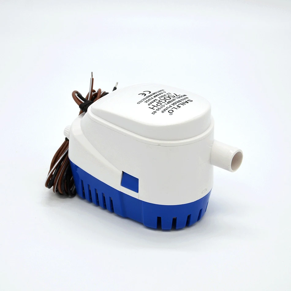 насос лодочный электронасос для лодки Бесплатная доставка DC12V/24 В Автоматическая