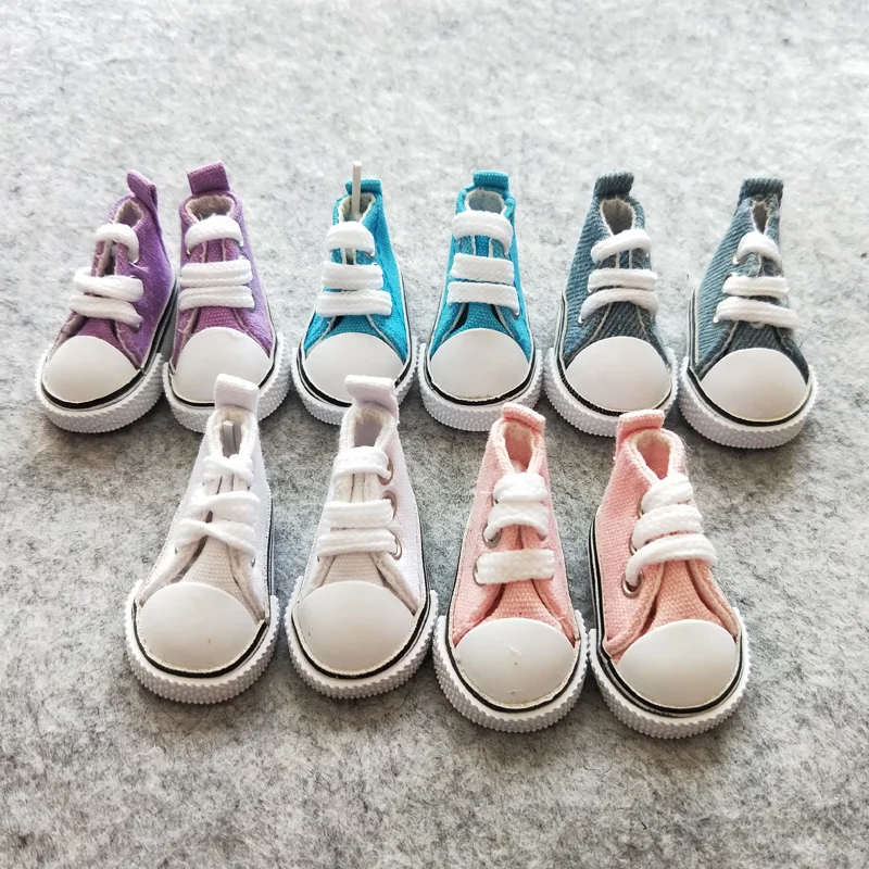 5 пар/лот BJD кукла обувь кукла на полотне обувь Высота каблука 5 см;
