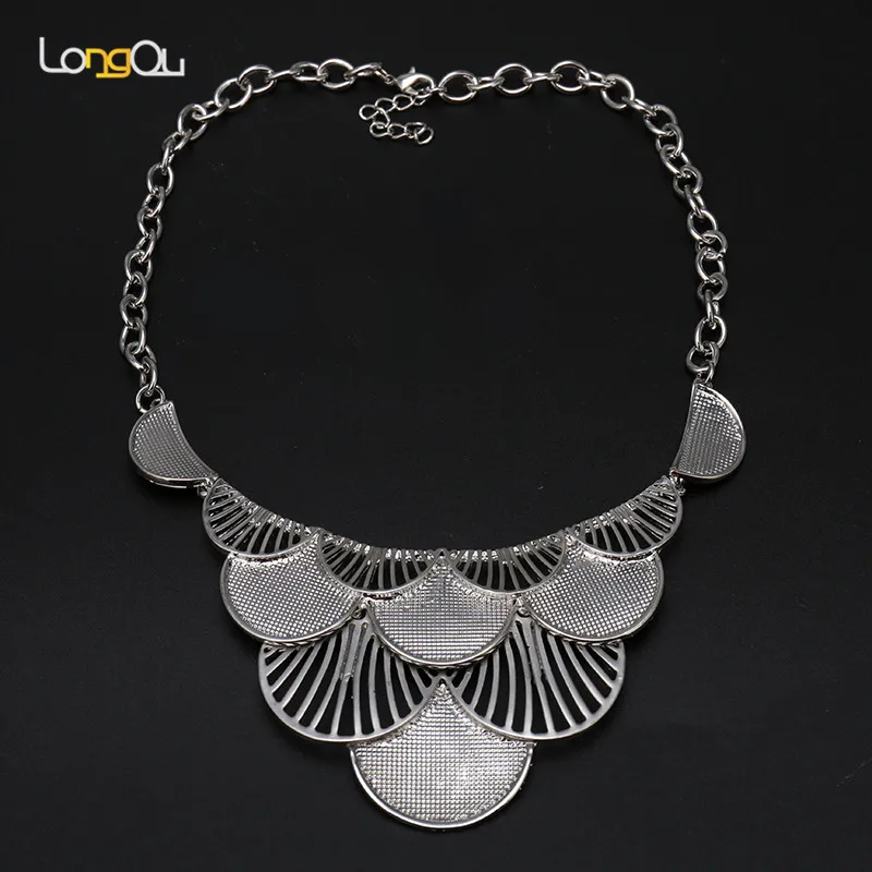 Longqu nigerian women wedding bridal jewelry set Dubai Sliver sets Wholesale african statement Jewelry Set | Украшения и