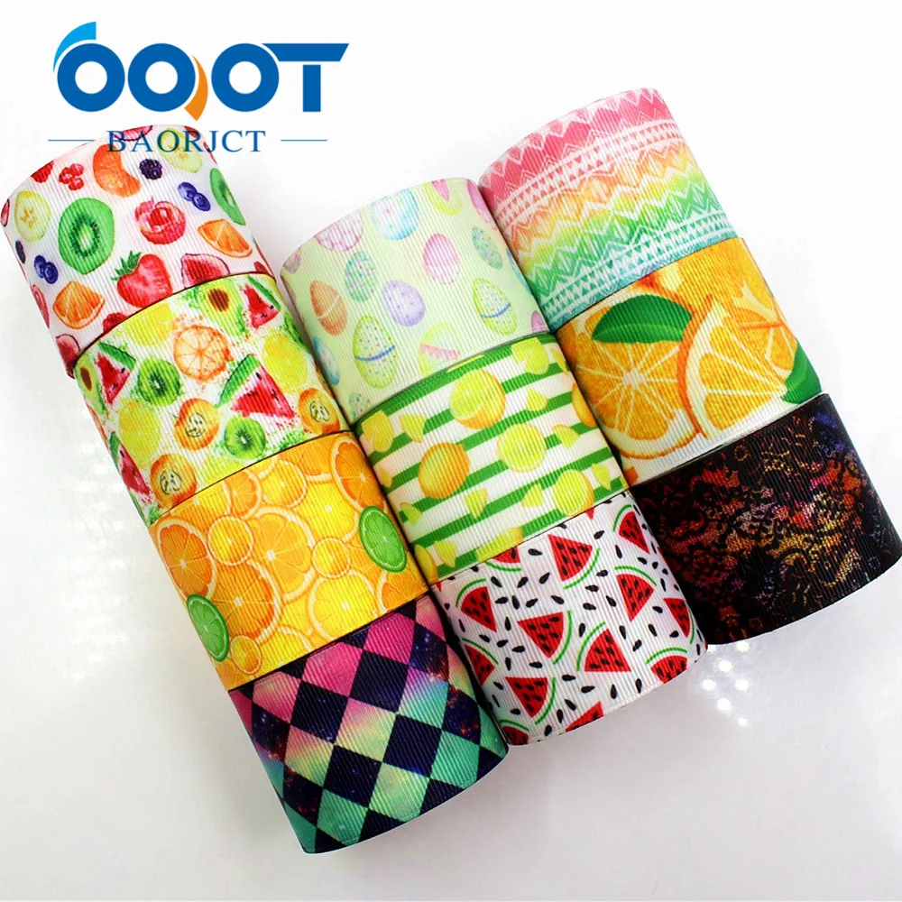 

1712273,38MM 10yards cartoon Printed grosgrain ribbon, DIY handmadeHair accessories Material wedding gift wrap,Party decoration