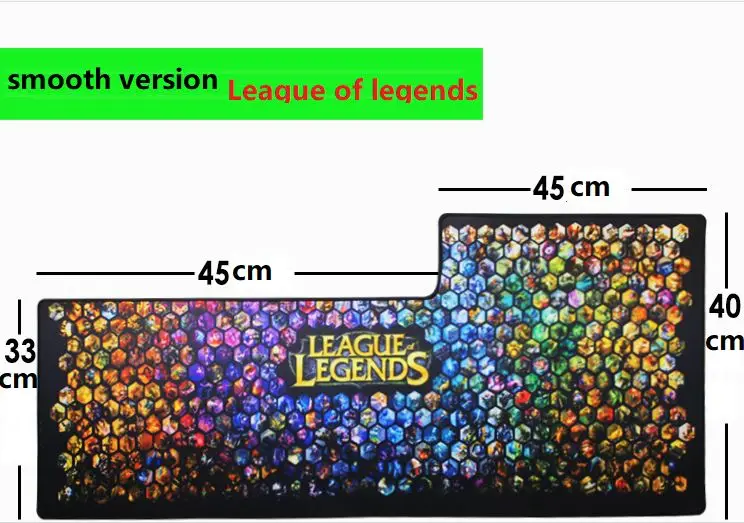 Большой размер коврик для мыши простой удлиненный водостойкий нескользящий