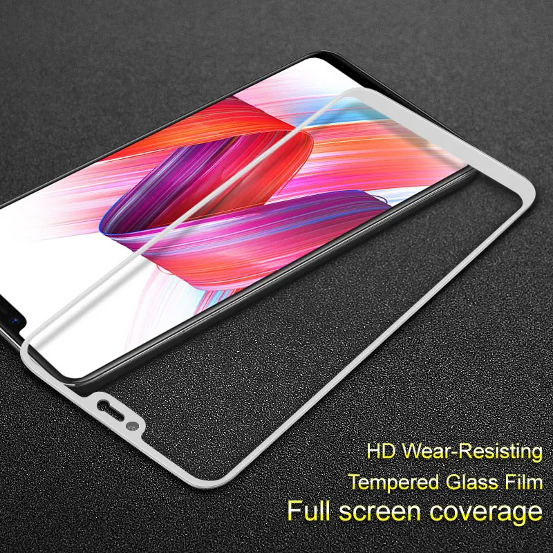 IMAK полный охват закаленное Стекло Защитная пленка для OPPO R15 Экран протектор |
