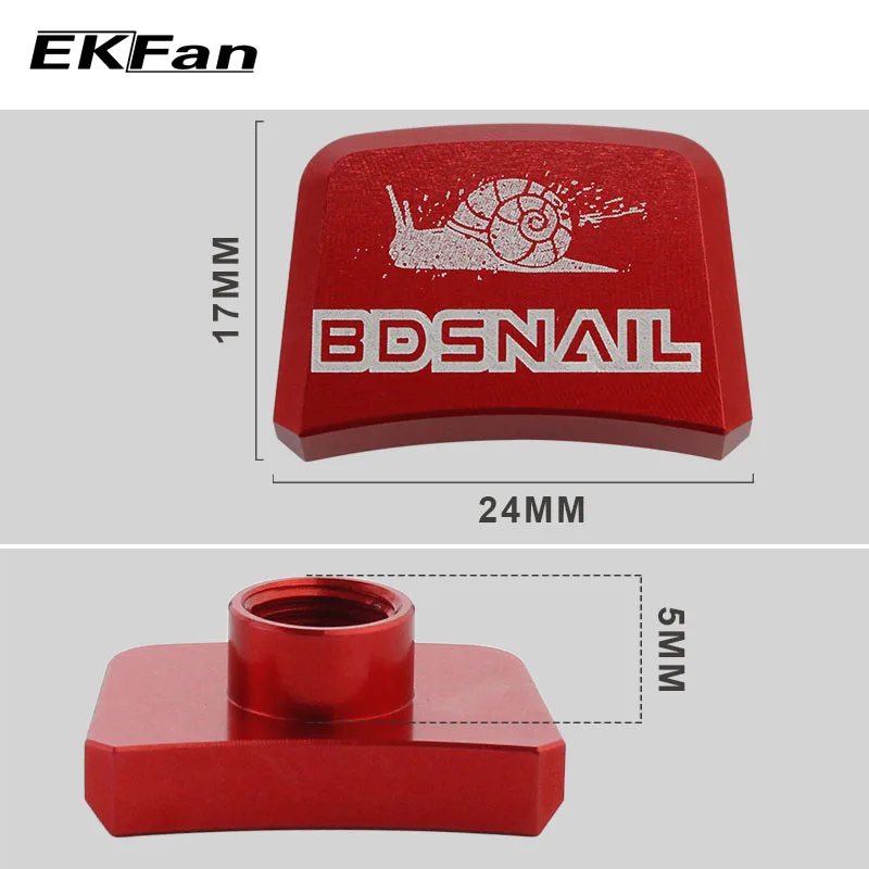 BDSNAIL сверхлегкий MTB дорожный велосипед BMX Crank 7075 алюминиевая велосипедная цепь колесная пластина для маникюра винты шатунная гайка