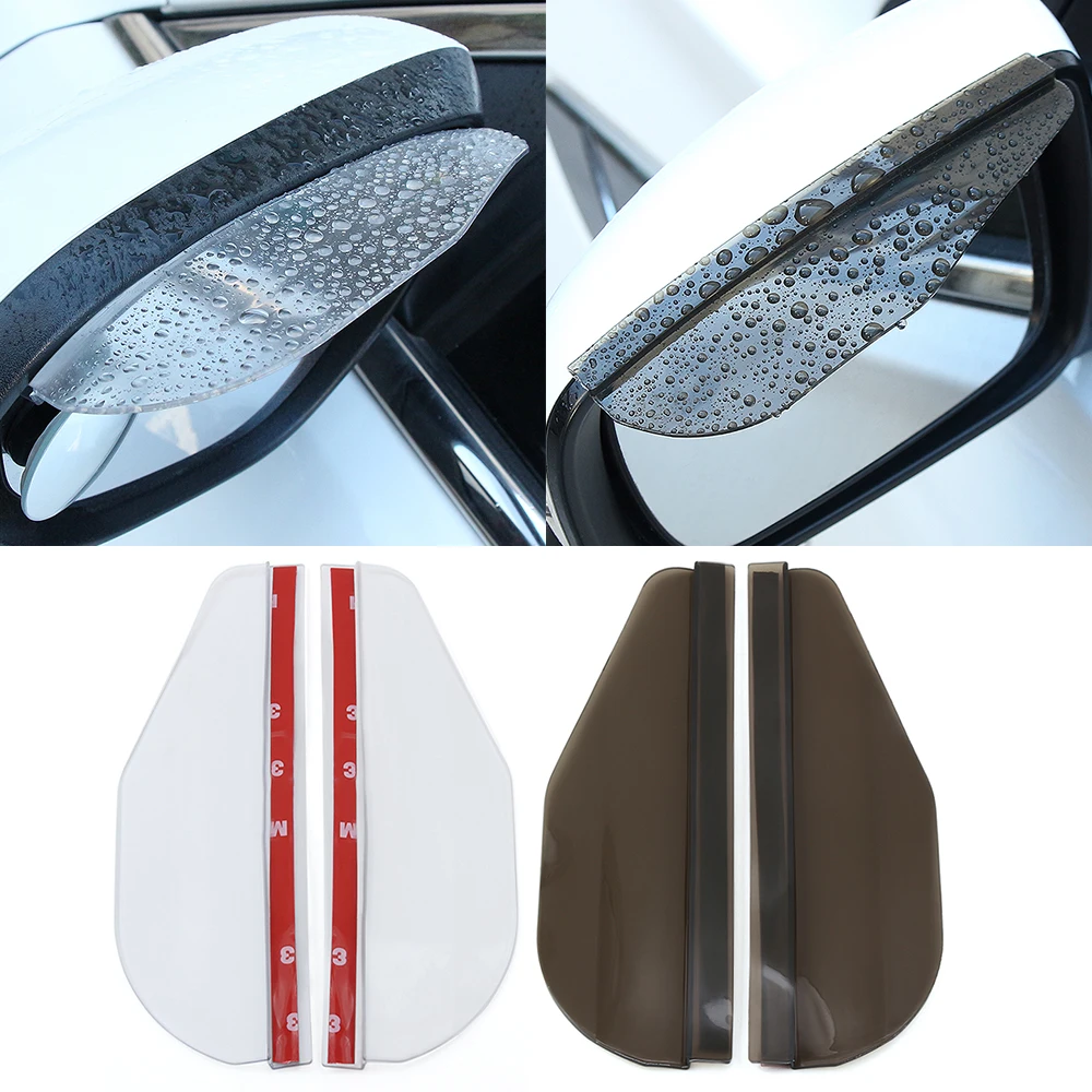 2 шт. автомобильные наклейки на зеркало заднего вида для audi a6 c6 vw caddy ford kuga skoda fabia