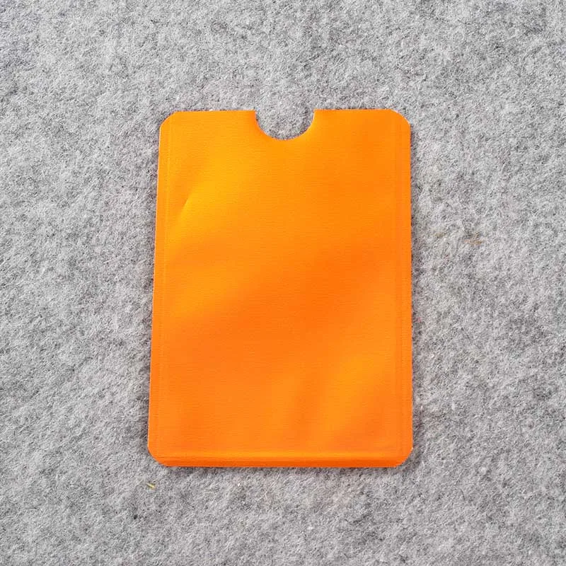 6 шт. разноцветный защитный чехол кошелек с Rfid защитой|Держатели для карт и