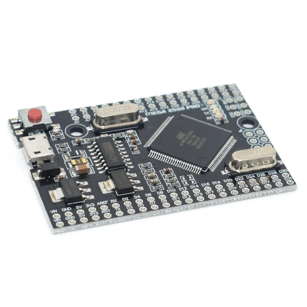 MEGA 2560 PRO встроенный CH340G/ATMEGA2560-16AU чип с штыревыми наконечниками совместимый для arduino Mega2560 DIY