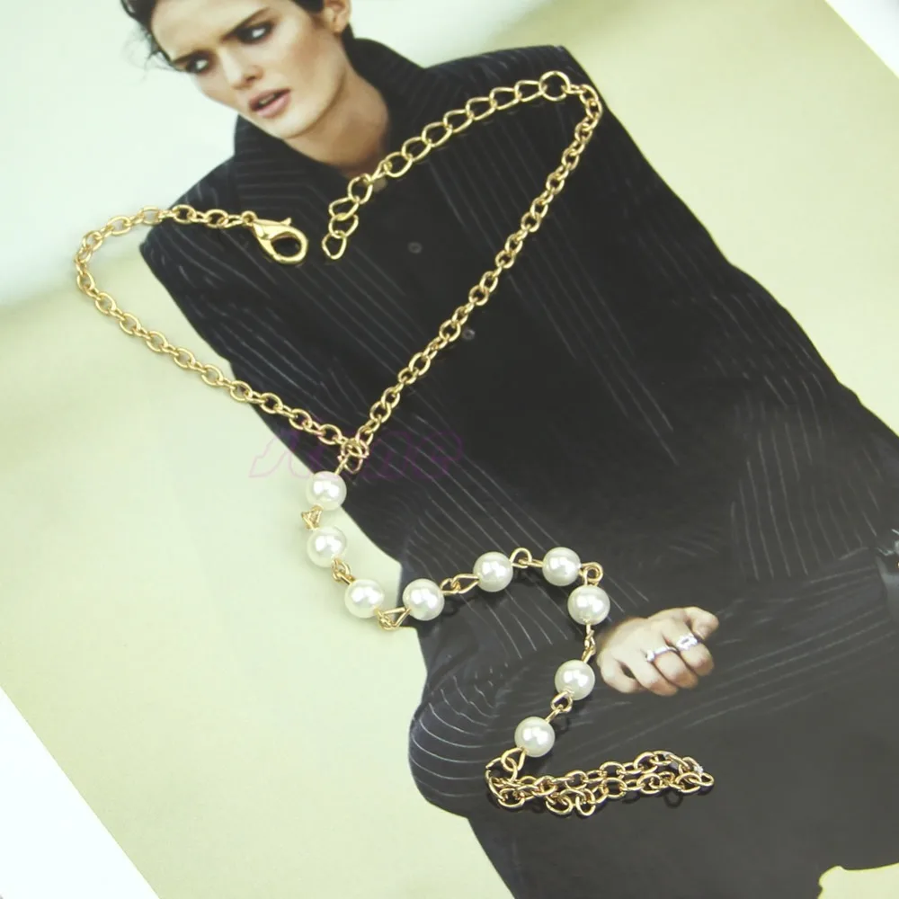 Лидер продаж дамский браслет JAVRICK подчиненная цепочка жгут для пальцев золотая