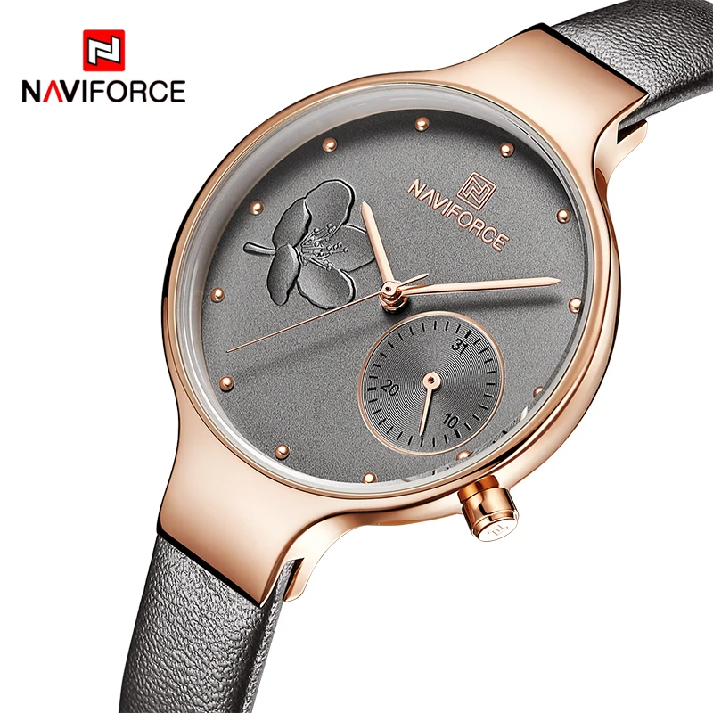 NAVIFORCE для женщин часы лучший бренд класса люкс модные женские кварцевые наручные