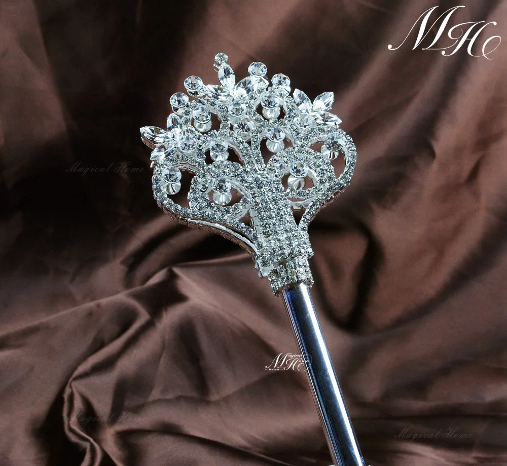 Цветочная двойная сторона 21 &quotскипетр палочка австрийский горный хрусталь