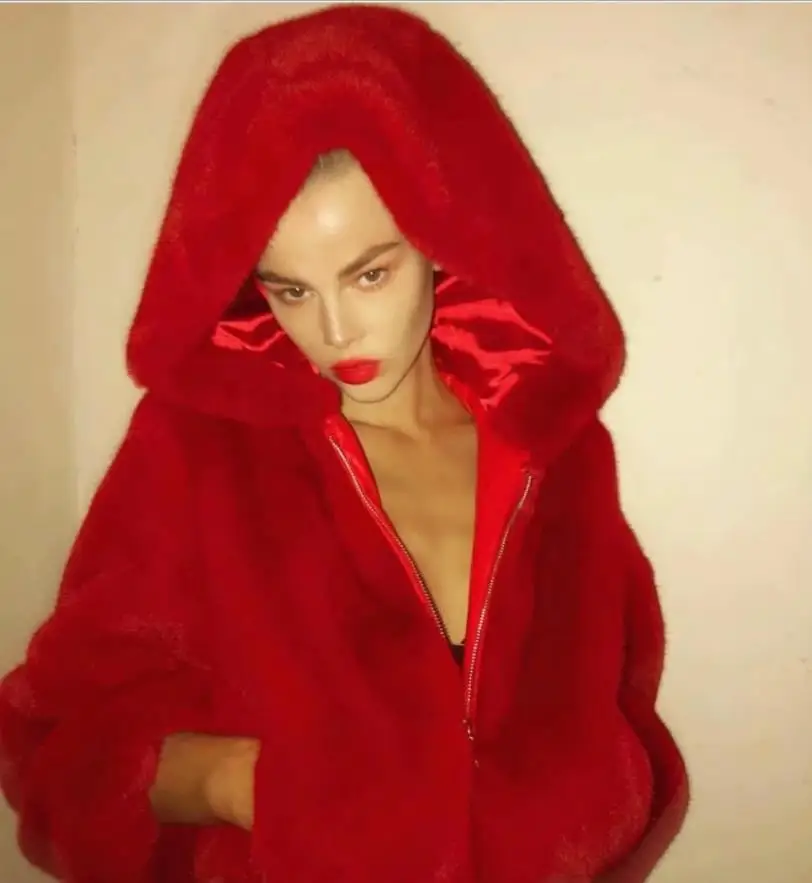 Осенне-зимние новые модные брендовые пальто из искусственного меха женские