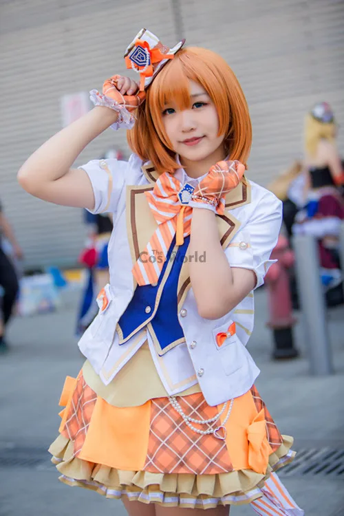 Костюм для косплея Love Live блейзер шляпа Kousaka Honoka аркадная игра II рубашка жилет