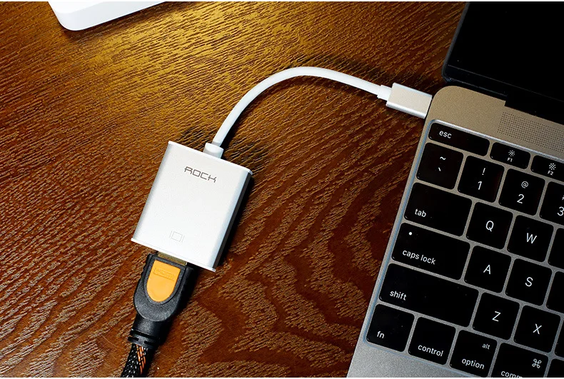 Original ROCK USB3.0 Type C to HDMI converter Conversion line HD Line Date Cable | Мобильные телефоны и аксессуары