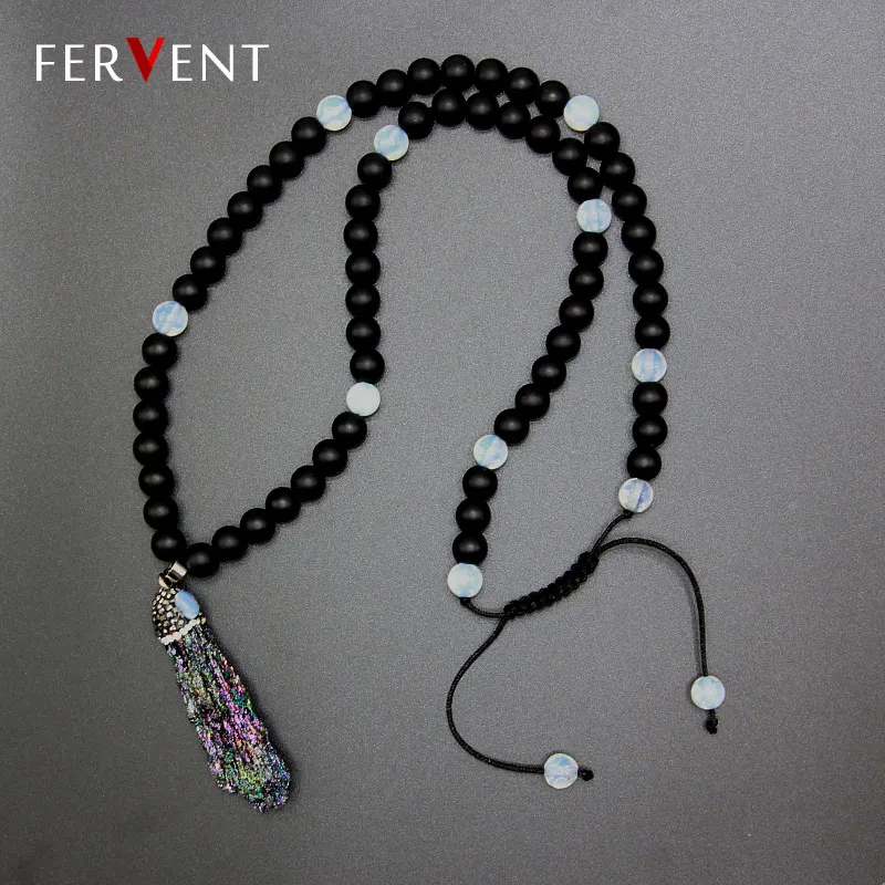 Ожерелье с шестигранным кулоном ожерелье исцеляющим кристаллом в точку энергии