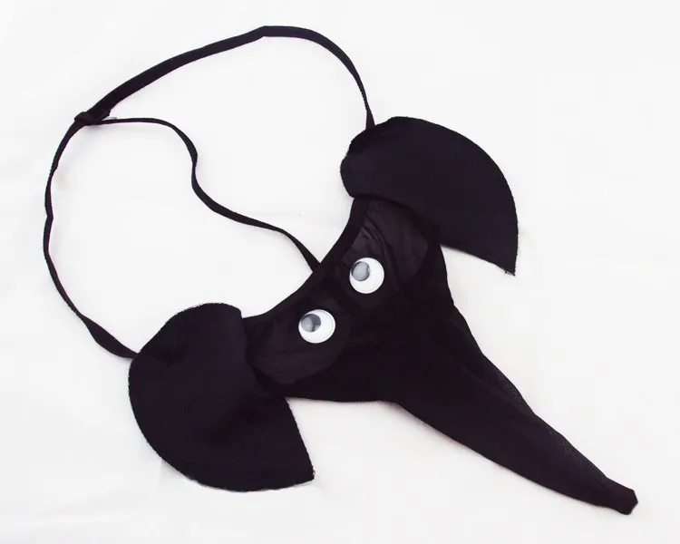 Сексуальные мужские трусики стринги со слоником бандог косплей любовник игра