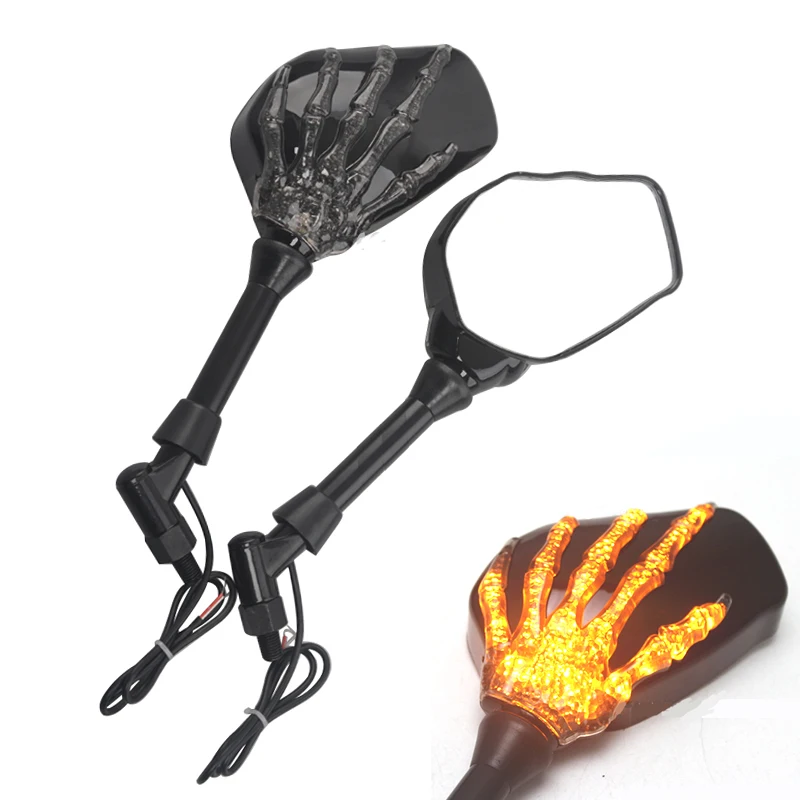Moto Mirror led Light Harley