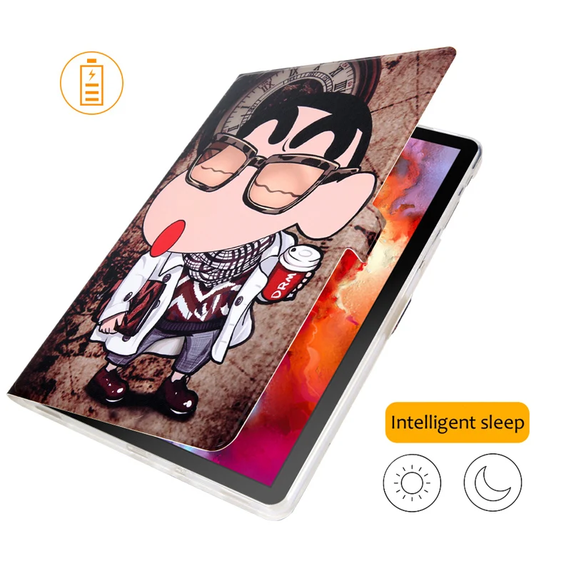 Модный окрашенный флип чехол из искусственной кожи для Samsung Galaxy Tab A A2 10 5 T590 T595