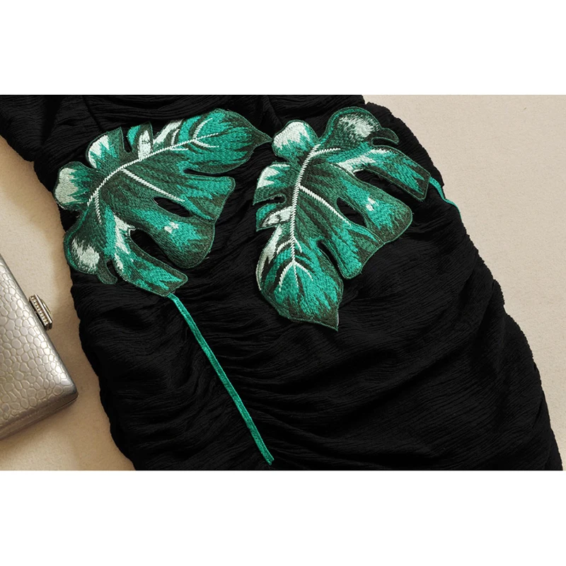 Высокое качество новинка 2020 дизайнерское подиумное платье женское с вышитыми